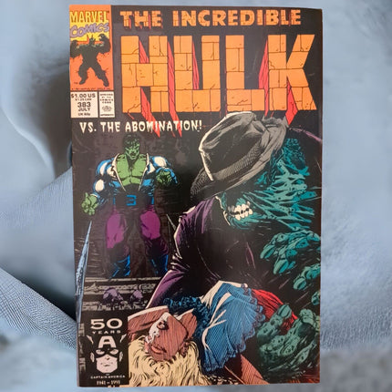THE INCREDIBLE HULK #383 - DIRECT EDITION (1991)