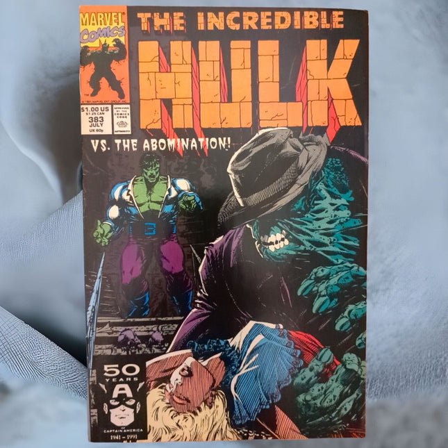 THE INCREDIBLE HULK #383 - DIRECT EDITION (1991)