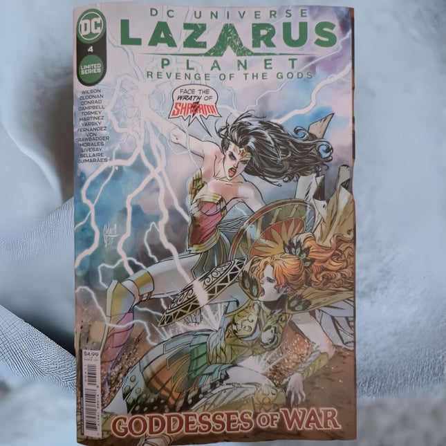 LAZARUS PLANET REVENGE OF THE GODS #4 GUILLEM MARCH