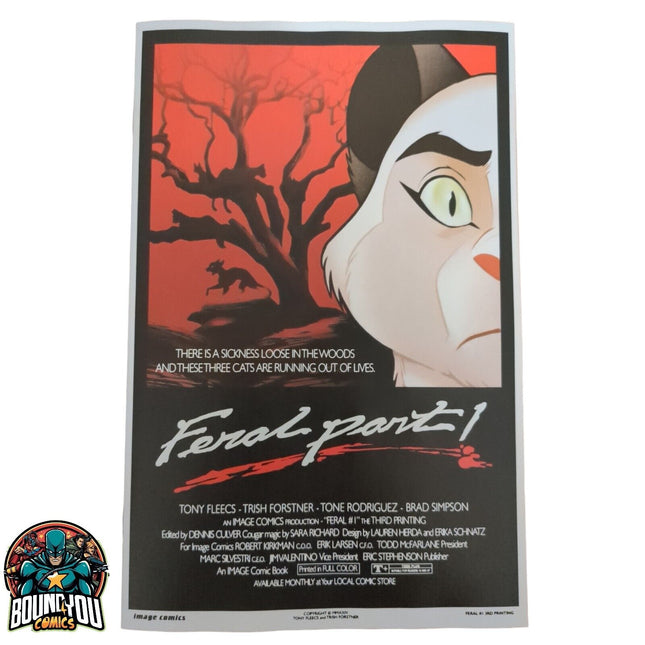 FERAL #1 - 3RD PRINT  (2024)