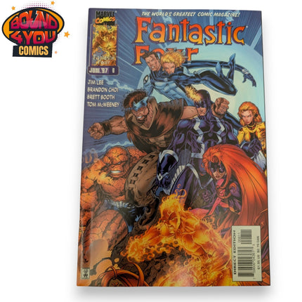 Fantastic Four #8 - Direct Edition (1997)