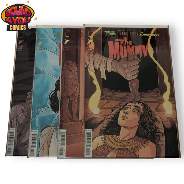 Universal Monsters: The Mummy - #1-4 Complete Cover A Set (2025)