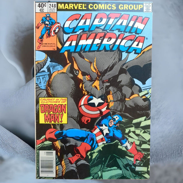 CAPTAIN AMERICA #248 - NEWSTAND EDITION (1980)