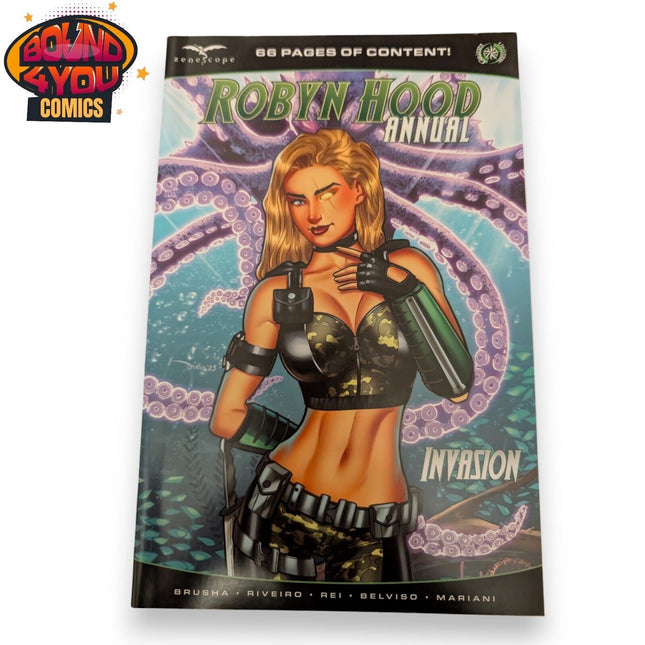 Robyn Hood Annual: Invasion #1 - Derlis Santacruz Variant (2023)