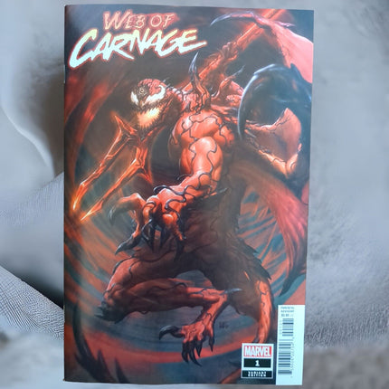 WEB OF CARNAGE #1 KENDRICK LIM VARIANT 2023