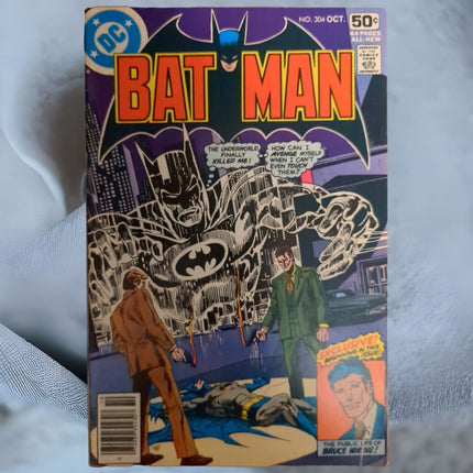 Batman #304 Newsstand DC Comics 1976