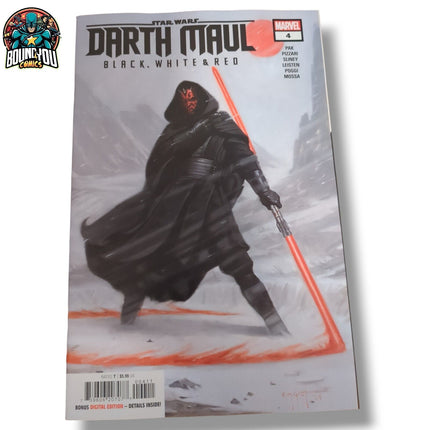 STAR WARS: DARTH MAUL - BLACK, WHITE & RED #4 - E.M GIST - REGULAR (2024)