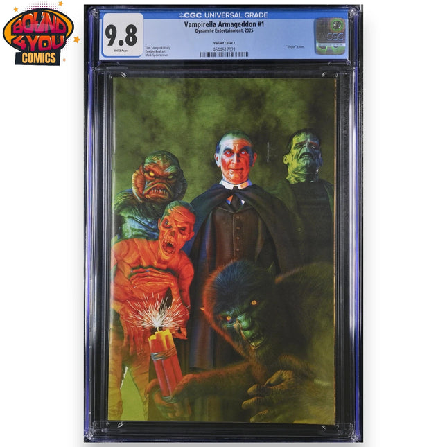 Vampirella Armageddon #1 1:20 - Mark Spears Virgin Variant Coverr T - CGC 9.8