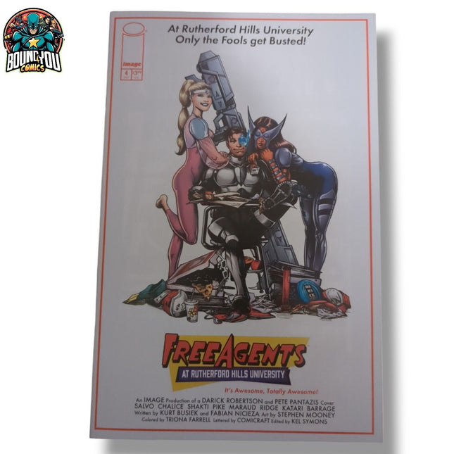 Free Agents #4 - Darick Robertson Variant  (2024)