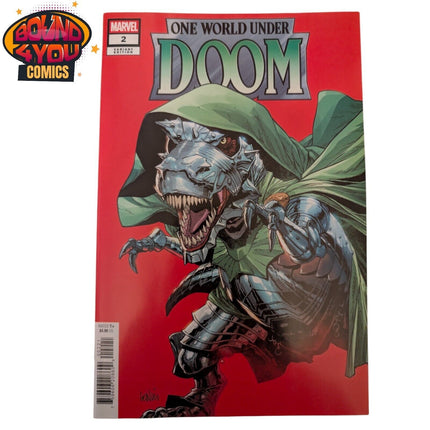 One World Under Doom #2 - Leinil Francis Yu - Doomasaur Variant (2025)