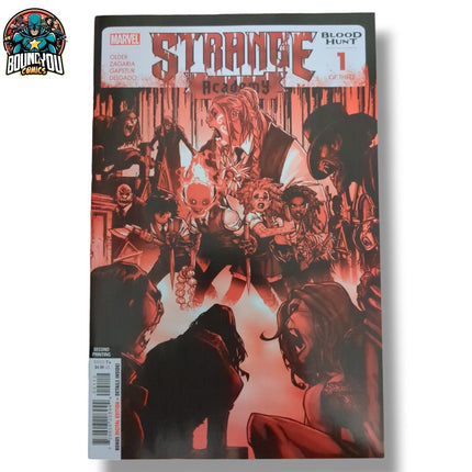 Strange Academy: Bloodhunt #1 - Humberto Ramos - Blood Soaked - 2nd Print (2024)