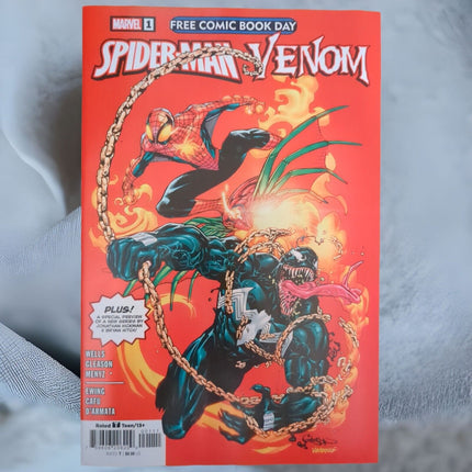 SPIDER-MAN VENOM #1 FCBD Marvel Comics Unstamped 2023