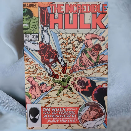 THE INCREDIBLE HULK #316 - DIRECT EDITION (1986)