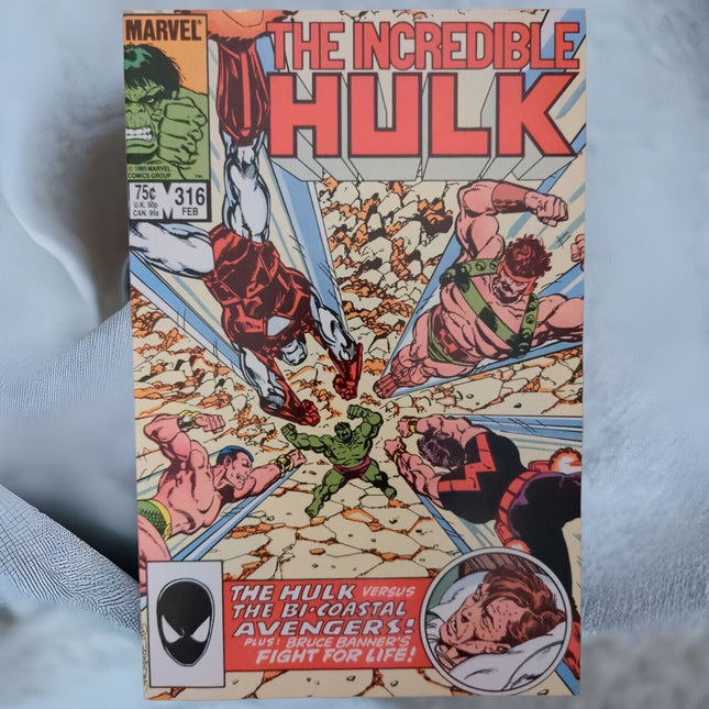 THE INCREDIBLE HULK #316 - DIRECT EDITION (1986)