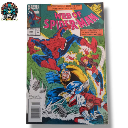 WEB OF SPIDER-MAN #106 - NEWSTAND EDITION (1993)