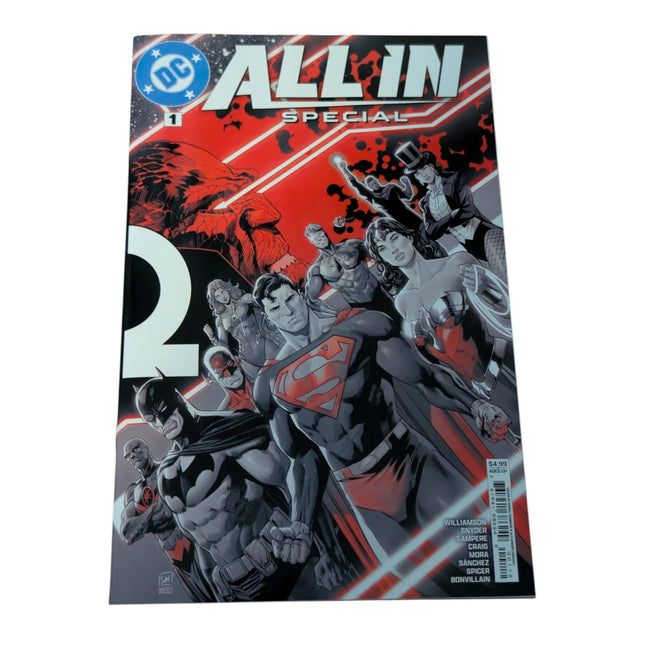 DC All in Special #1 - Daniel Sampere - 2nd Print - Wraparound (DC 2024)
