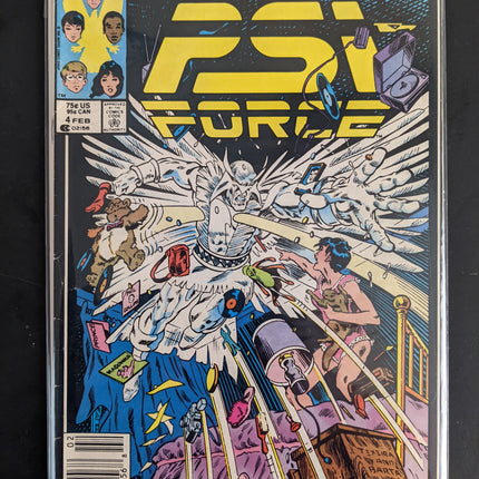 Psi Force #4 (1986)