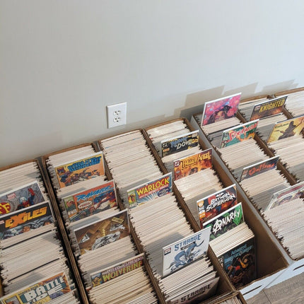 HUGE COMIC BOOK LOTS - MARVEL, DC, IMAGE, INDIES, NO DUPES  (10 ct)