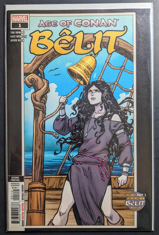 Age Of Conan Belit Queen Of The Black Coast #1 Seconnd Printing Variant