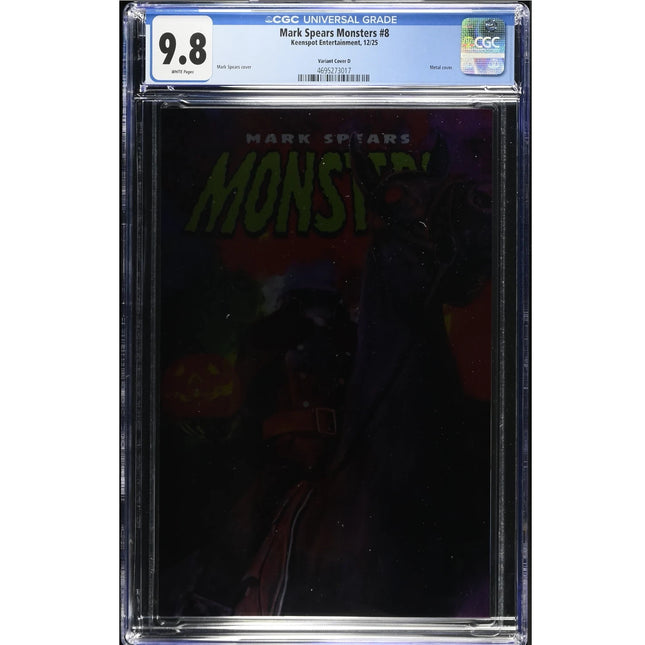 Mark Spears Monsters #8 1:1000 - Metal Incentive | CGC 9.8