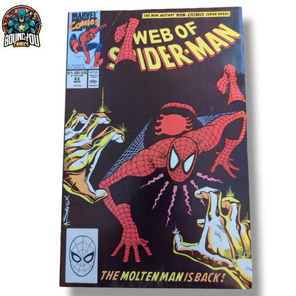 WEB OF SPIDER-MAN #62 - DIRECT EDITION (1990)