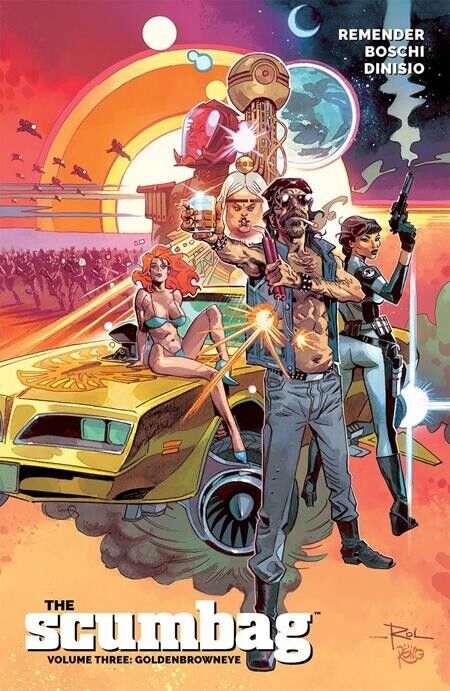 SCUMBAG VOLUME 3 : GOLDENBROWNEYE - TRADE PAPERBACK