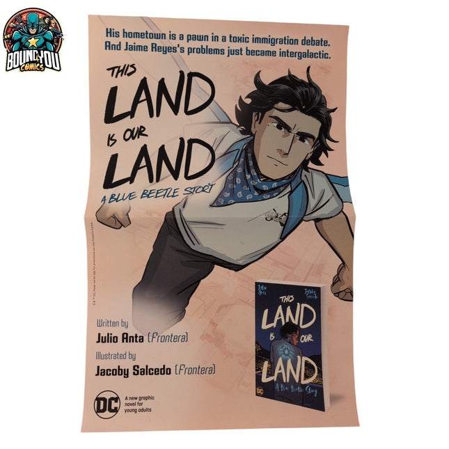 This Land Is Our Land DC Comics  17" x 11" Promo Retailer Poster
