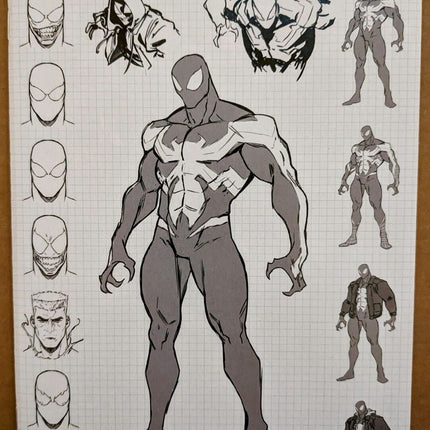 DEATH OF THE VENOMVERSE #1 - IBAN COELLO - DESIGN VARIANT 2023