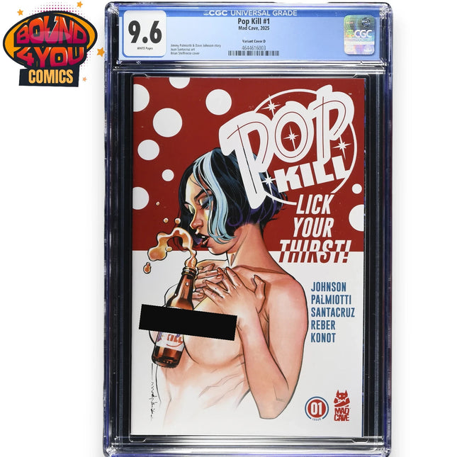 Pop Kill #1 - Brian Stelfreeze Variant - CGC 9.6