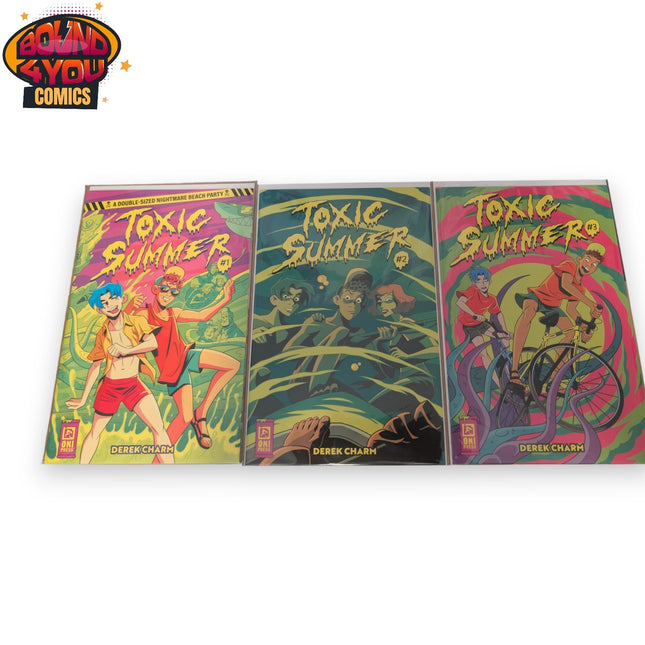Toxic Summer #1-3  - Derek Charm Complete Set (2024)