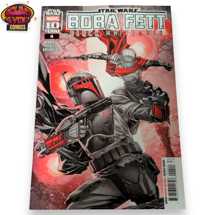 Star Wars: Boba Fett - Black, White & Red #4 Ken Lashley - Regular (Marvel 2025)