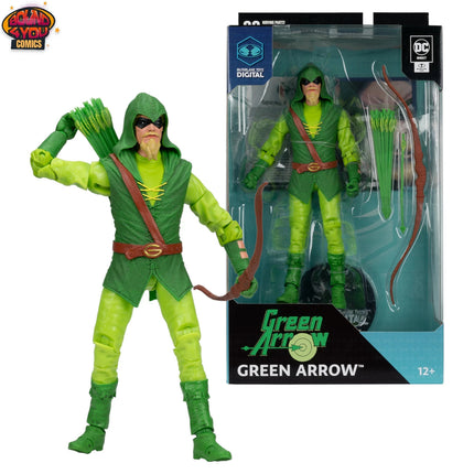 Mcfarlane Toys DC Multiverse Digital WV2 7" Classic Green Arrow Action Figure