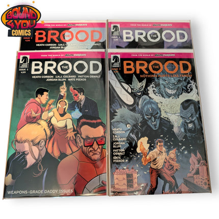 From the World of Minor Threats: The Brood - #1-4 - Complete Set (2024)