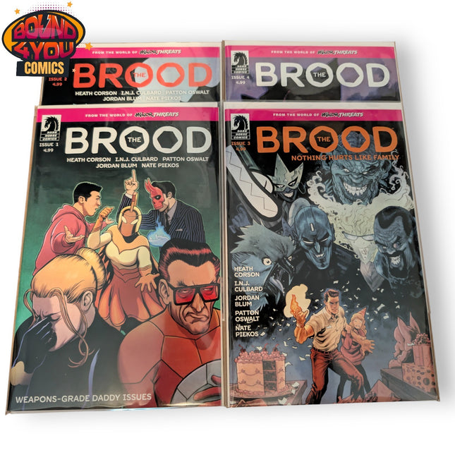 From the World of Minor Threats: The Brood - #1-4 - Complete Set (2024)