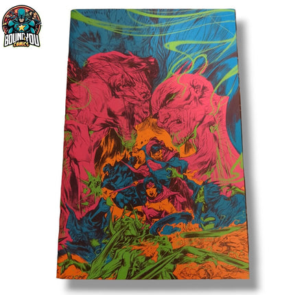 KNIGHT TERRORS: NIGHT'S END #1 - HOWARD PORTER - NEON INK (2023) VF/NM