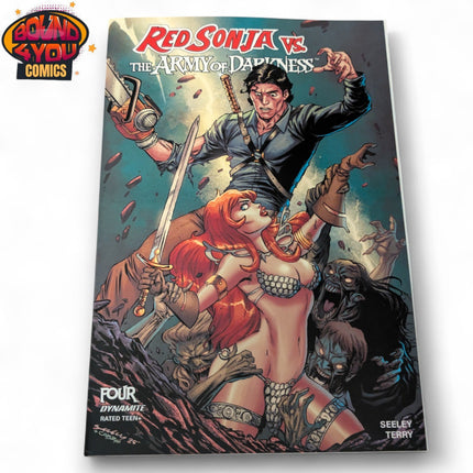 Red Sonja vs. The Army of Darkness #4 - Tim Seeley Variant (2025)