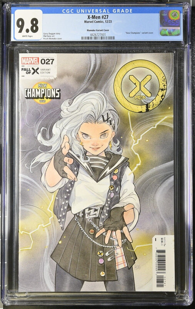X-Men #27 CGC 9.8 -Momoko New Champions Variant 1st Maystorm Cover (2023)