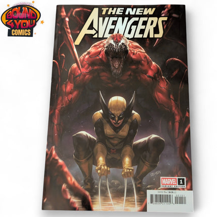 New Avengers #1 - Derrick Chew - Carnage & Laura Kinney Variant (2025)