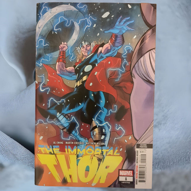 IMMORTAL THOR #1 - MARTIN COCCOLO - 2ND PRINT (2023)