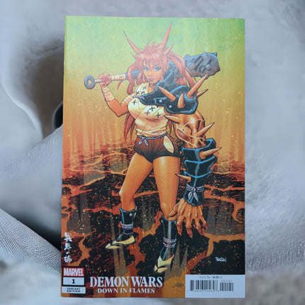 DEMON WARS: DOWN IN FLAMES #1 PANOSIAN VARIANT