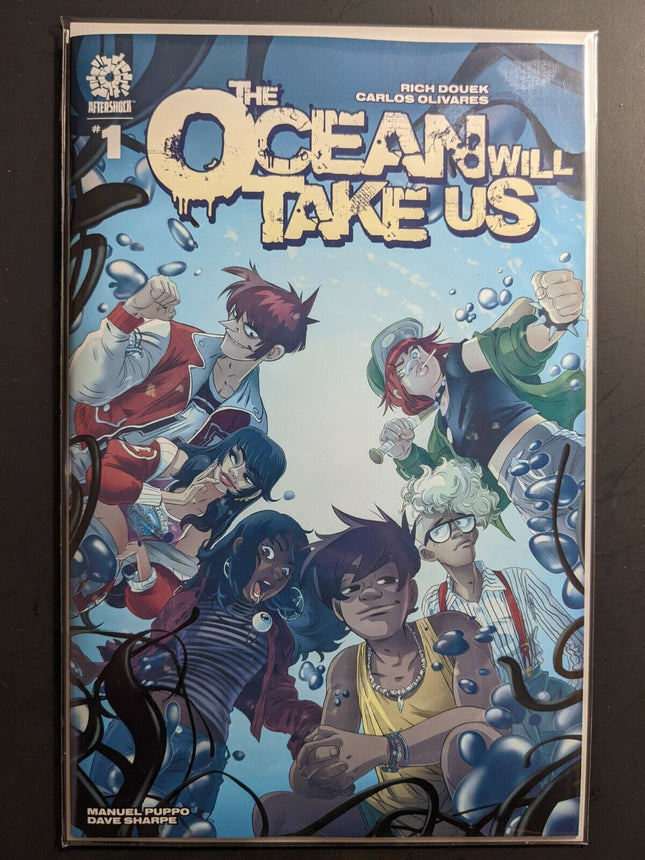 OCEAN WILL TAKE US #1 COVER A OLIVARES AFTERSHOCK HOHC 2022