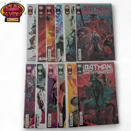 Batman Incorporated #1-12  -  John Timms Complete Cover A Set (2022)