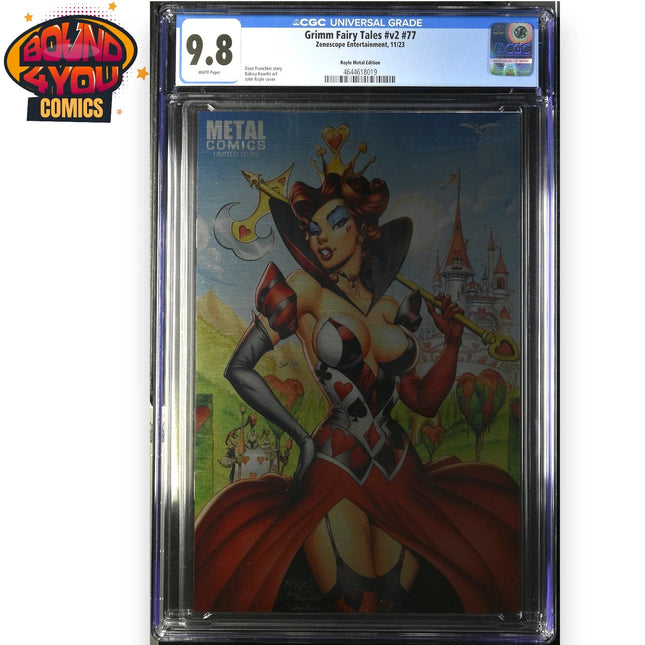 Grimm Fairy Tales #77- John Royle Metal Comic LTD 25 - CGC 9.8