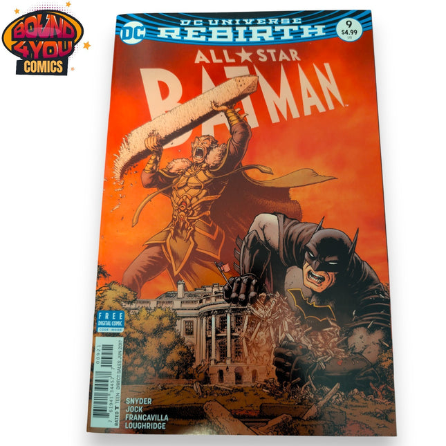 All Star Batman #9 - Chris Burnham Cover Variant (2017)