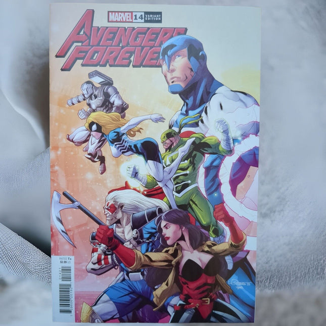 AVENGERS FOREVER #14 LUBERA - 90S AVENGERS ASSEMBLE VARIANT 2023