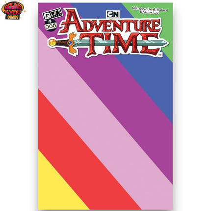 Adventure Time (2025) #8 - Lady Rainicorn Rainbow Sketch Variant (2025)