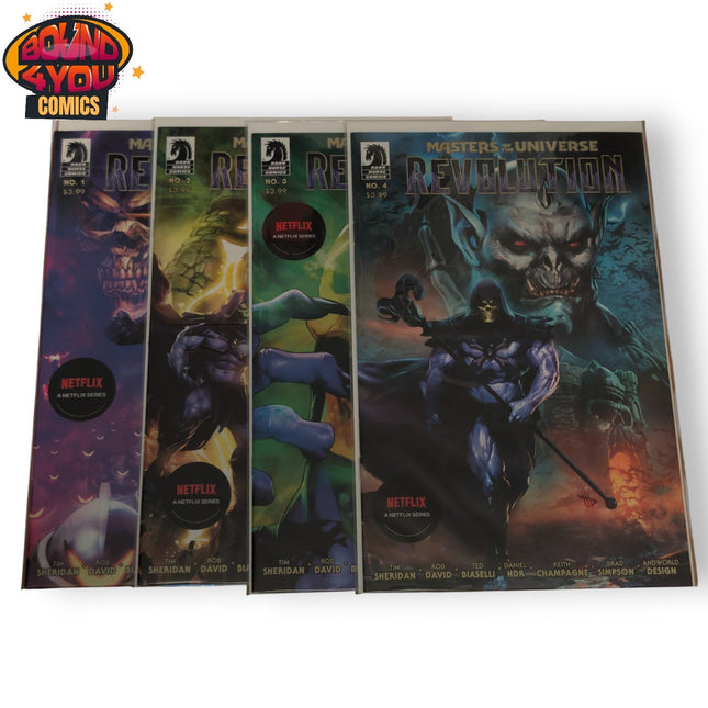 Masters of the Universe: Revolution - 1-4 Complete Set (2024)