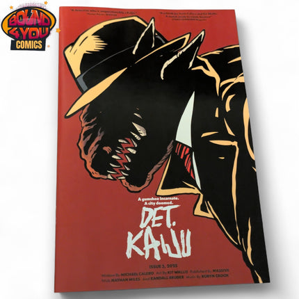 Detective Kaiju #3 - Michael Calero - Dick Tracy Homage Variant (2025)