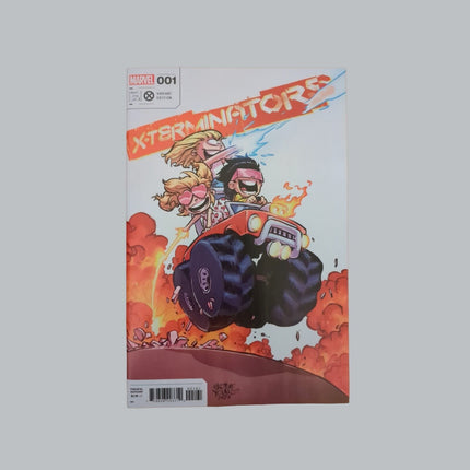 X-TERMINATORS #1 YOUNG VARIANT  MARVEL COMICS 2022