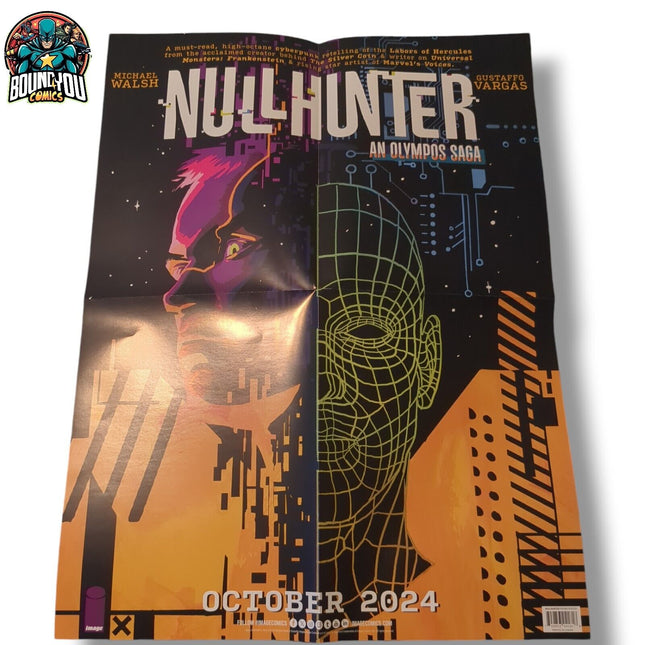 Nullhunter An Olympus Saga Poster 24" x 18" Promo Retailer Poster